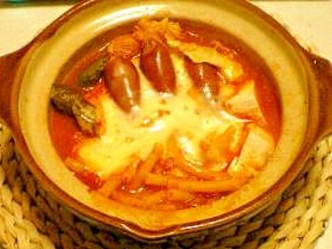 トマト鍋のスープ